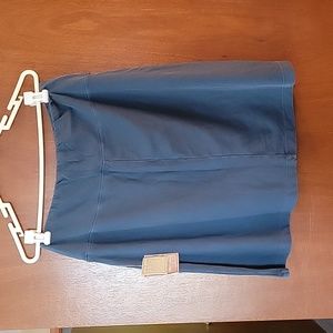 NWT blue pull-on skirt